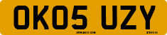 License plate of the United Kingdom, 2001 year system