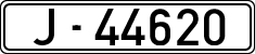 License plates of Spain, 1900 year series