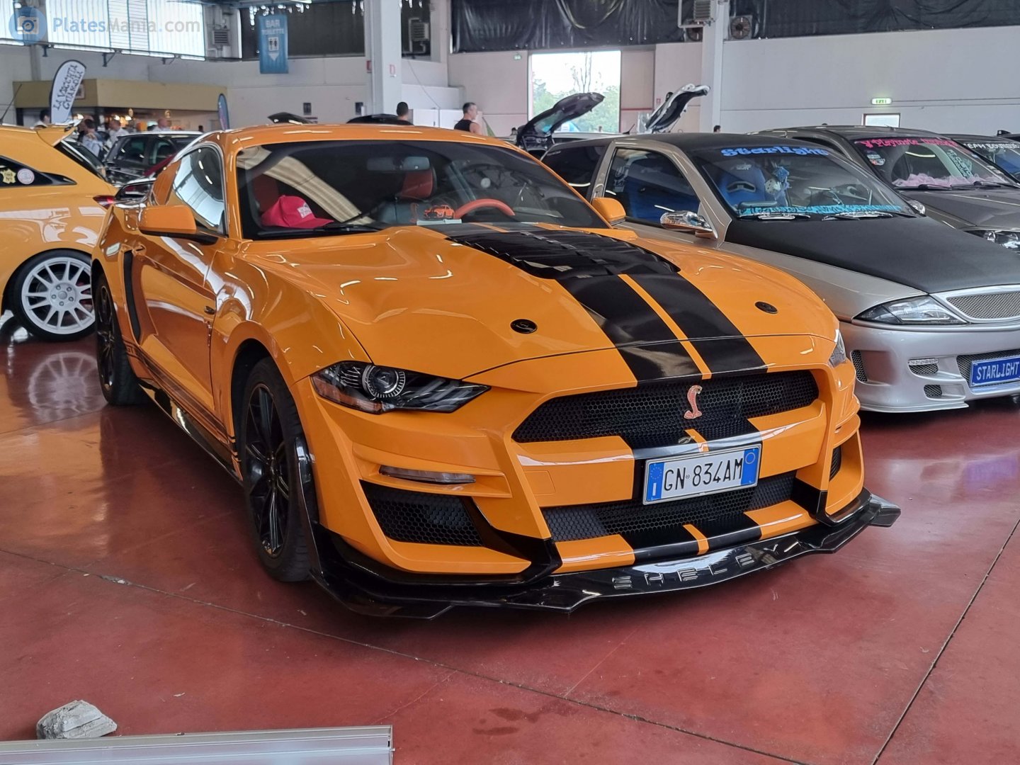 GN 834 AM, Ford Mustang 6th gen 2-door Coupé (S550), facelift, 2017–2023