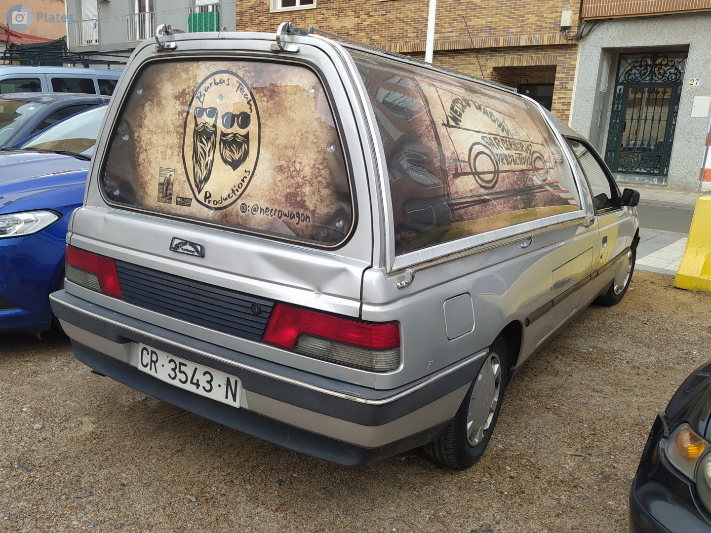 CR 3543 N, Peugeot 405 1st gen Break (D6/D7), 1987–1996