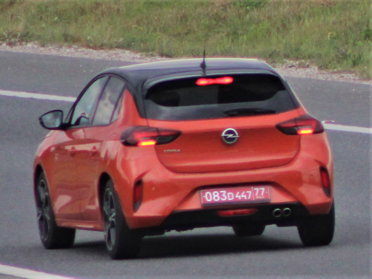 083 D 447 77, Opel Corsa 6th gen (F; P2JO), 2019–2023