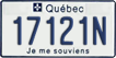 Quebec, Motorcycles (12345A)