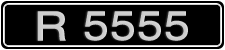 License plate of Iceland, Oldtimers