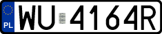 License plates of Poland, Regular car plates