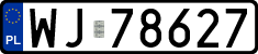 License plates of Poland, Regular car plates