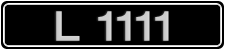 License plate of Iceland, Oldtimers