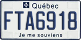 Quebec, Commercial vehicles (FAB1234)