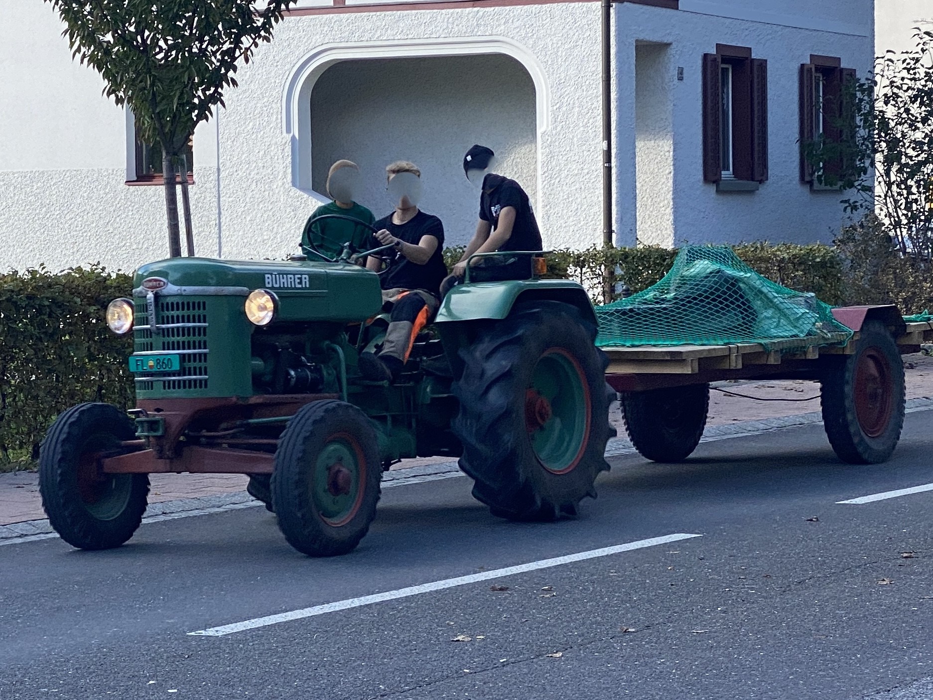 FL 860, Agricultural vehicles (green) 