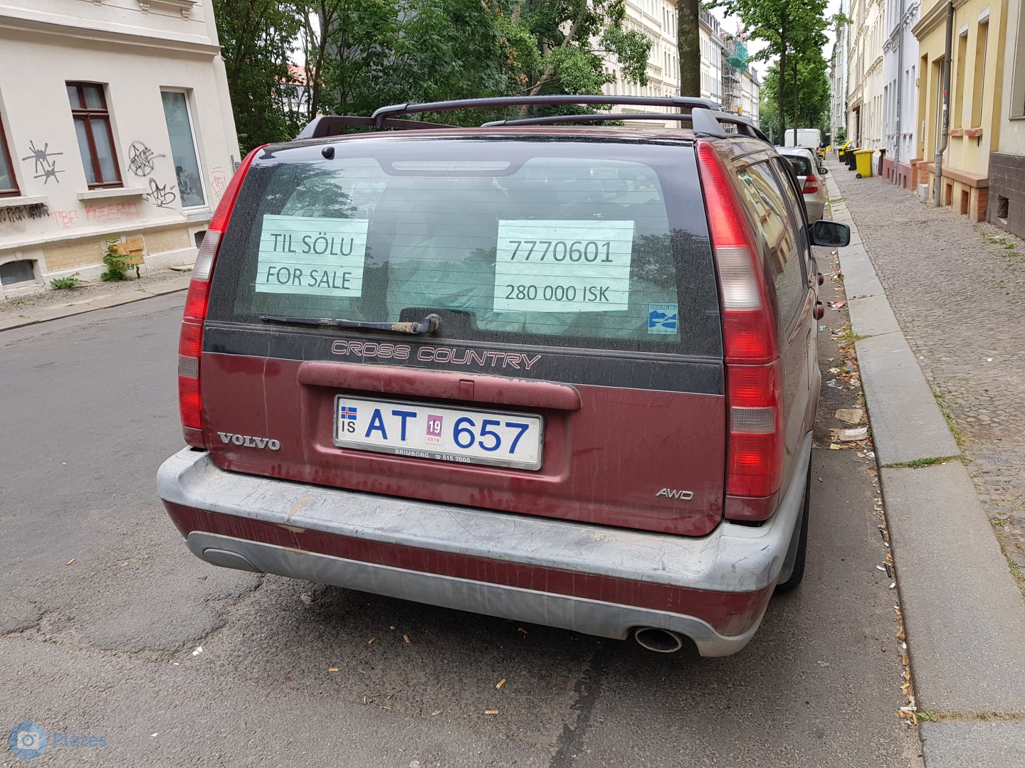 AT 657, Volvo V70XC 1st gen (295), 1997–2000