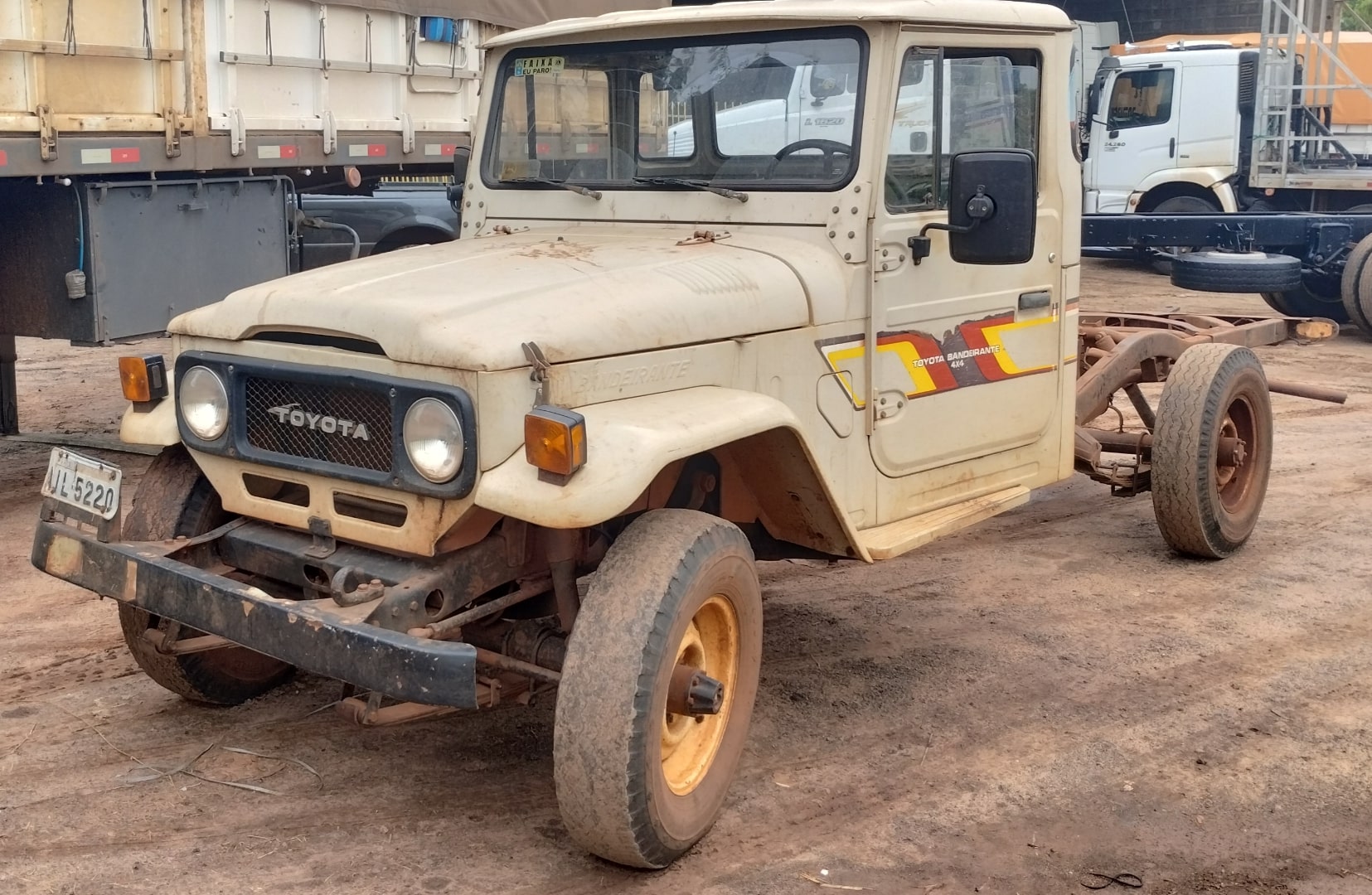 AIL-5220, Toyota Bandeirante Pickup (TB51L/TB81L/OJ45LP-B/OJ55LP-B), 1962–1989