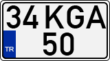 License plate of Turkey, Regular plates