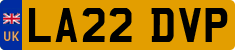 License plate of the United Kingdom, 2001 year system