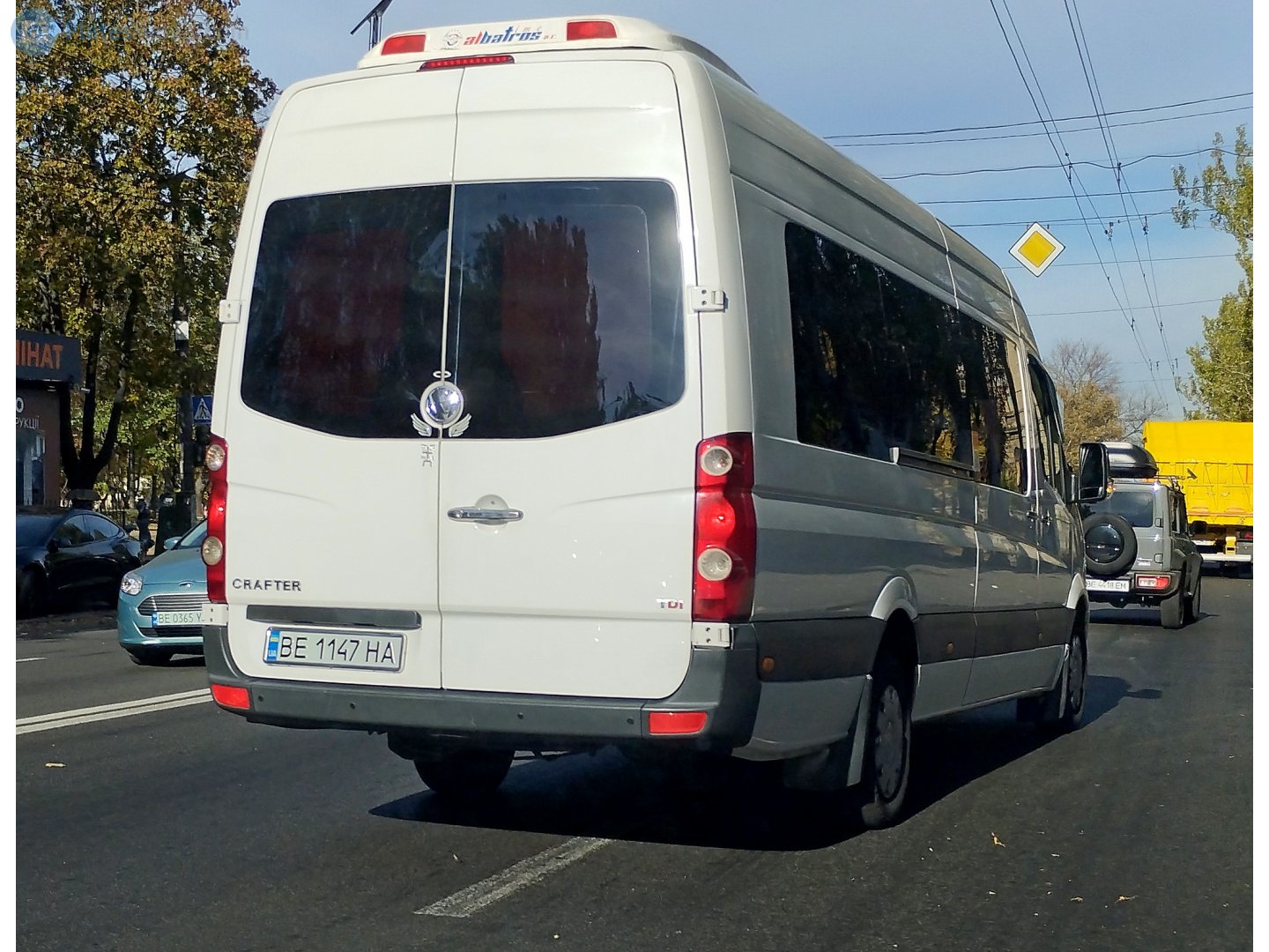 BE 1147 HA, Volkswagen Crafter 1st gen Van (2E/2F), 2006–2016