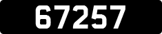 License plate of Guernsey, Regular plates