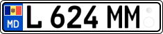 License plate of Moldova, Trailers (2015)