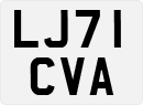 License plate of the United Kingdom, 2001 year system