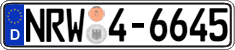 German license plate, Regional authorities