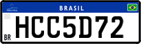 License plate of Brazil, Private owners (Mercosul)