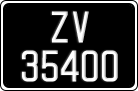 License plate of Ireland, Oldtimers