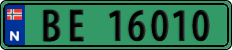 License plate of Norway, Commercial vehicles