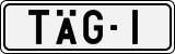 License plate of Finland, Cars