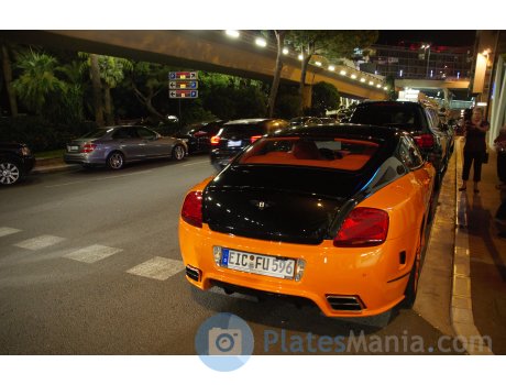 EIC FU 596, Bentley Continental