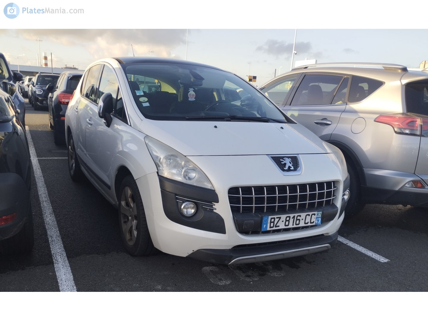 BZ-816-CC, Peugeot 3008 1st gen (T84; Global-market), 2009–2013