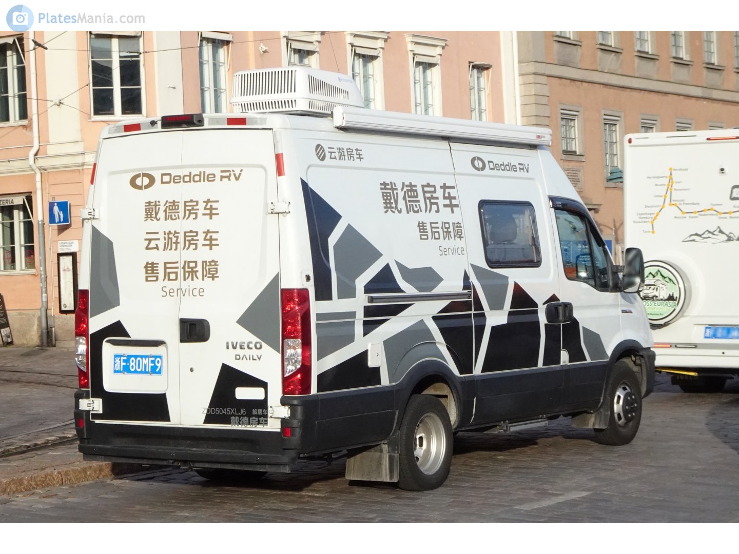 浙F·80MF9, Iveco Daily 4th gen Ousheng (CN-market), facelift, 2017–