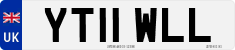 License plate of the United Kingdom, 2001 year system