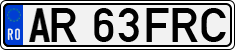 License plate of Romania, Regular plates