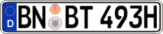 German license plate, Plates for oldtimers (type 