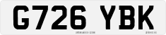 License plate of the United Kingdom, 1983 year system