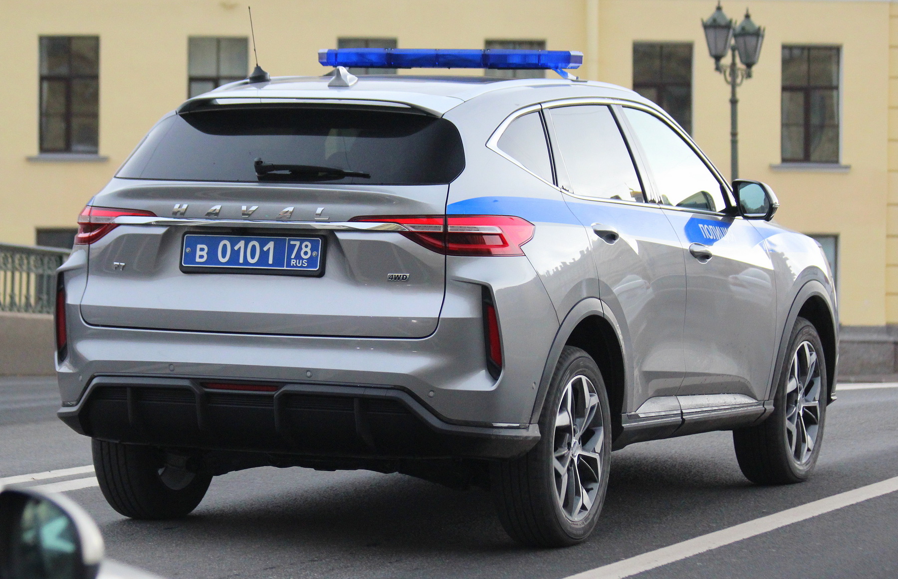 в 0101 78, Haval F7 1st gen, facelift, 2022–