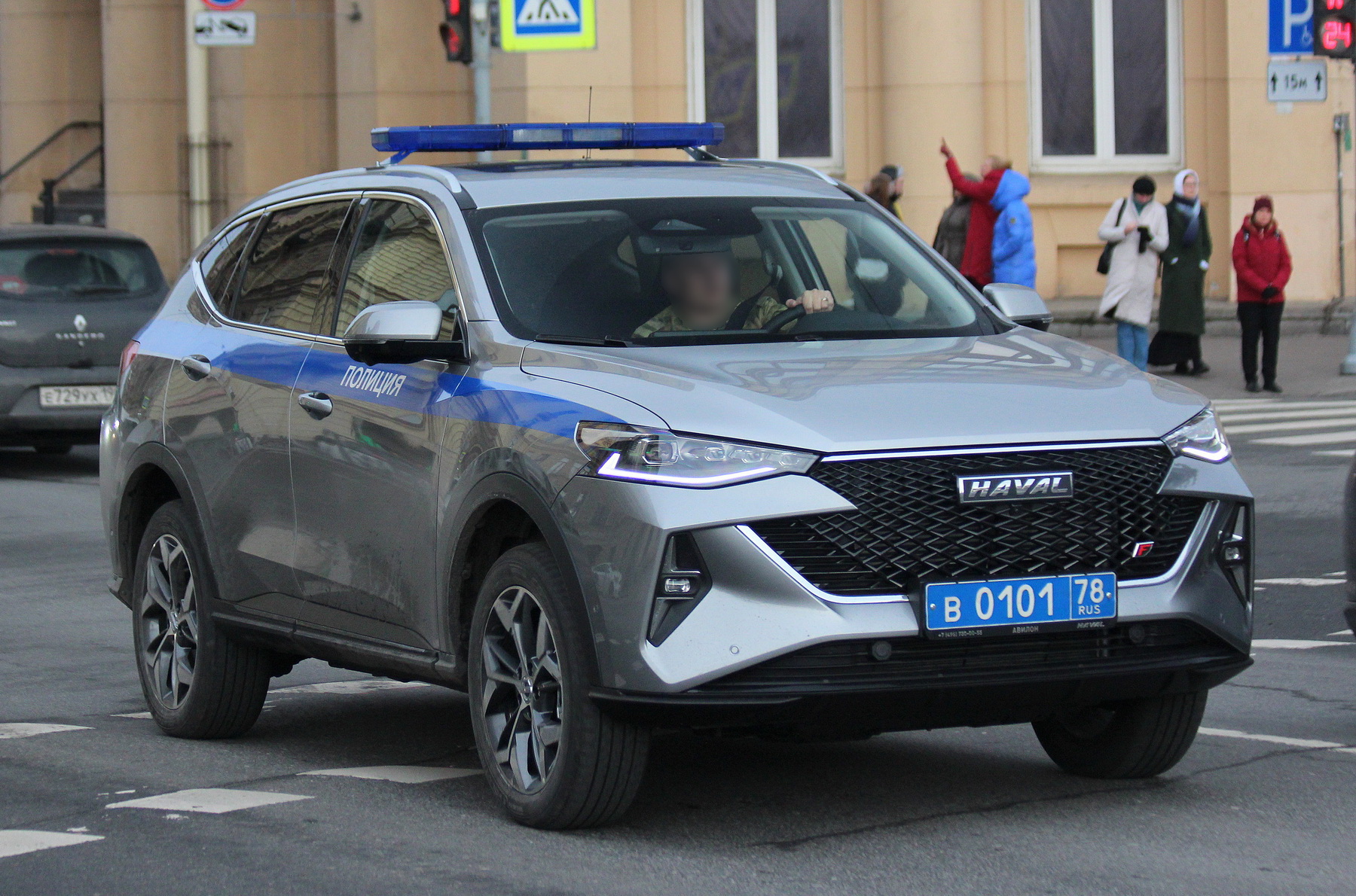 в 0101 78, Haval F7 1st gen, facelift, 2022–