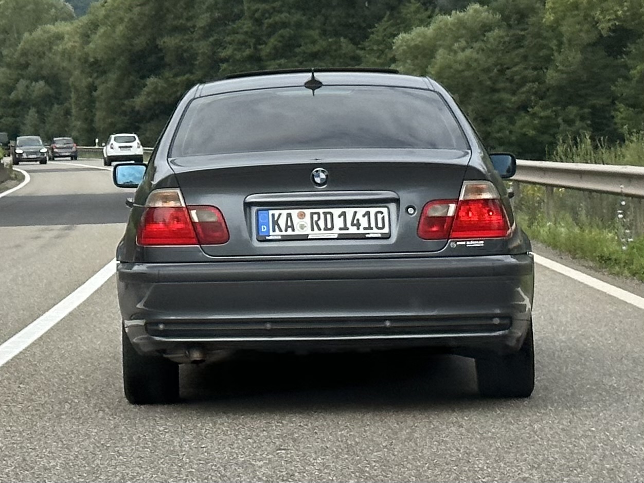 KA RD 1410, BMW 3 Series 4th gen Sedan (E46), 1998–2005