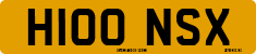 License plate of the United Kingdom, 1983 year system