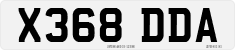 License plate of the United Kingdom, 1983 year system