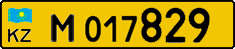 License plate Kazakhstan, Diplomatic
