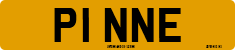 License plate of the United Kingdom, 1983 year system