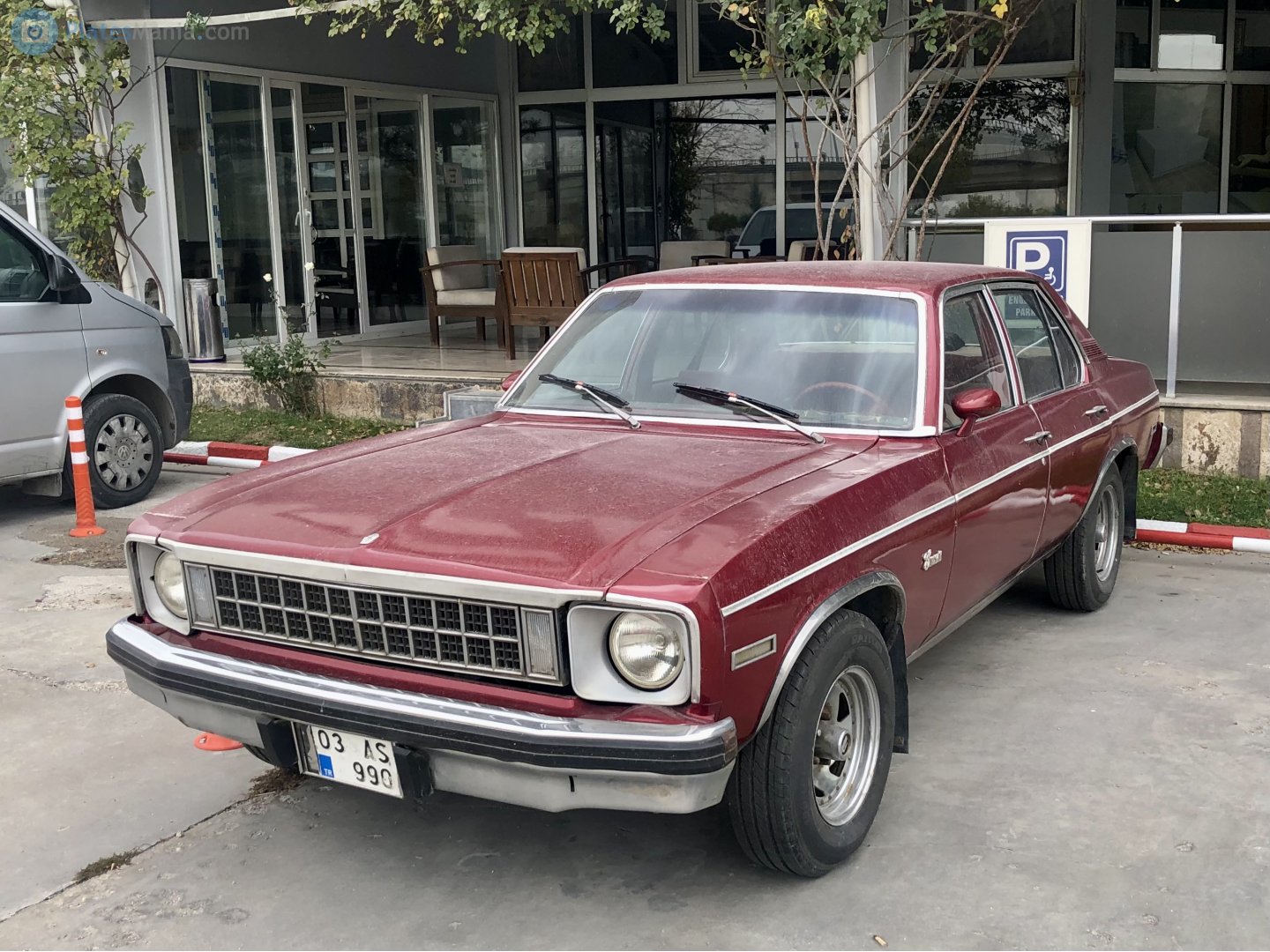 03 AS 990, Chevrolet Nova 4th gen 4-door Sedan (69; X-body), 1974–1979