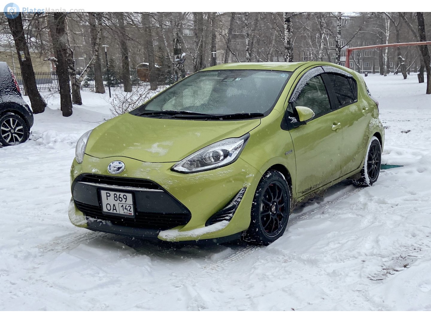 р 869 оа 142, Toyota Aqua 1st gen (NHP10), 2nd facelift, 2017–2021