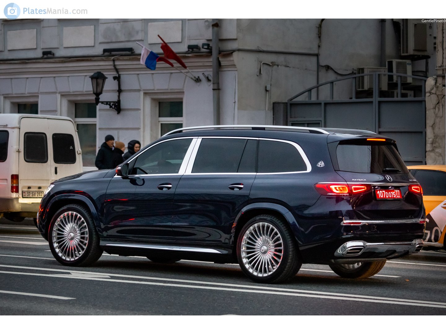 107 D 075 77, Mercedes-Benz GLS-Klasse 2nd gen Maybach (X167), 2020–2023