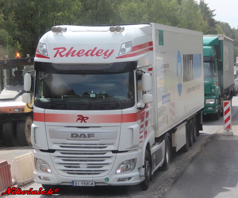 BI 988GW, DAF XF 4th gen, 2013–2017