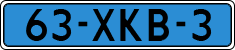License plate of the Netherlands, Taxi