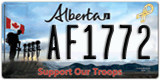 Alberta, Support our Troops (AB1234)