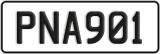 License plate of New Zealand, ABC1(23)