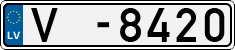 License plate of Latvia, Trailers
