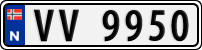 License plate of Norway, Trailers, motorcycles, special vehicles