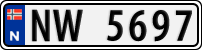 License plate of Norway, Trailers, motorcycles, special vehicles