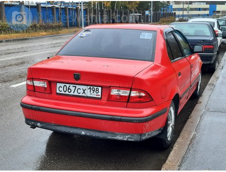 с067сх198, Iran Khodro Samand